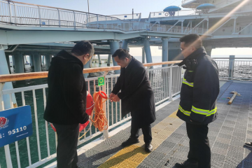 公司开展春节前联合安全检查